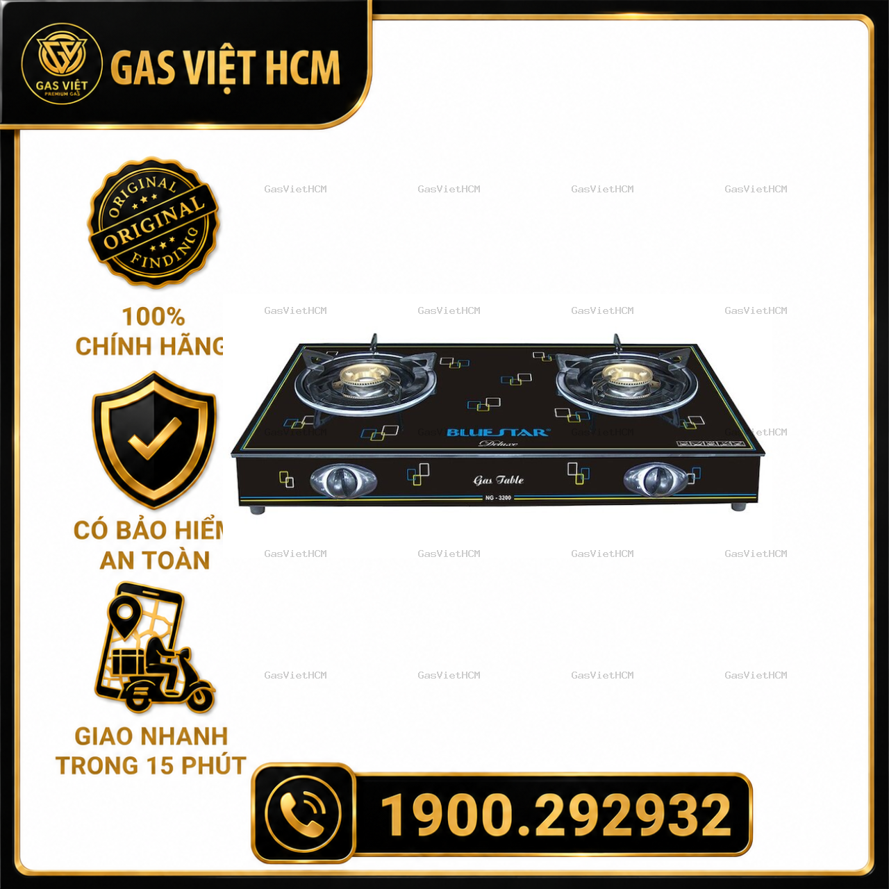 Bếp Gas Dương Bluestar NG-3200