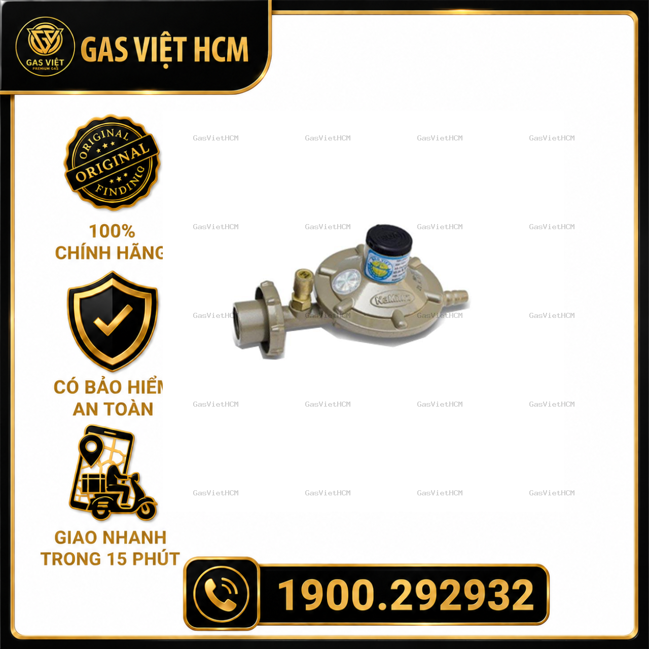 Van Khoá Ga Namilux Dùng Cho Bình Gas Đỏ