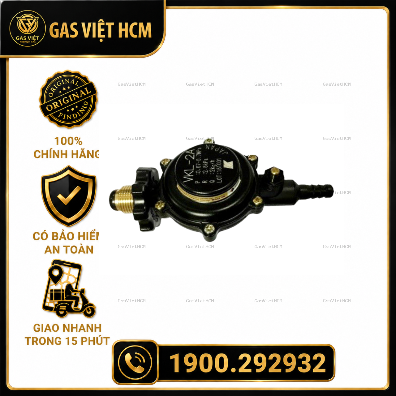 Van Gas Katsura VKL-2A Nhật Bản