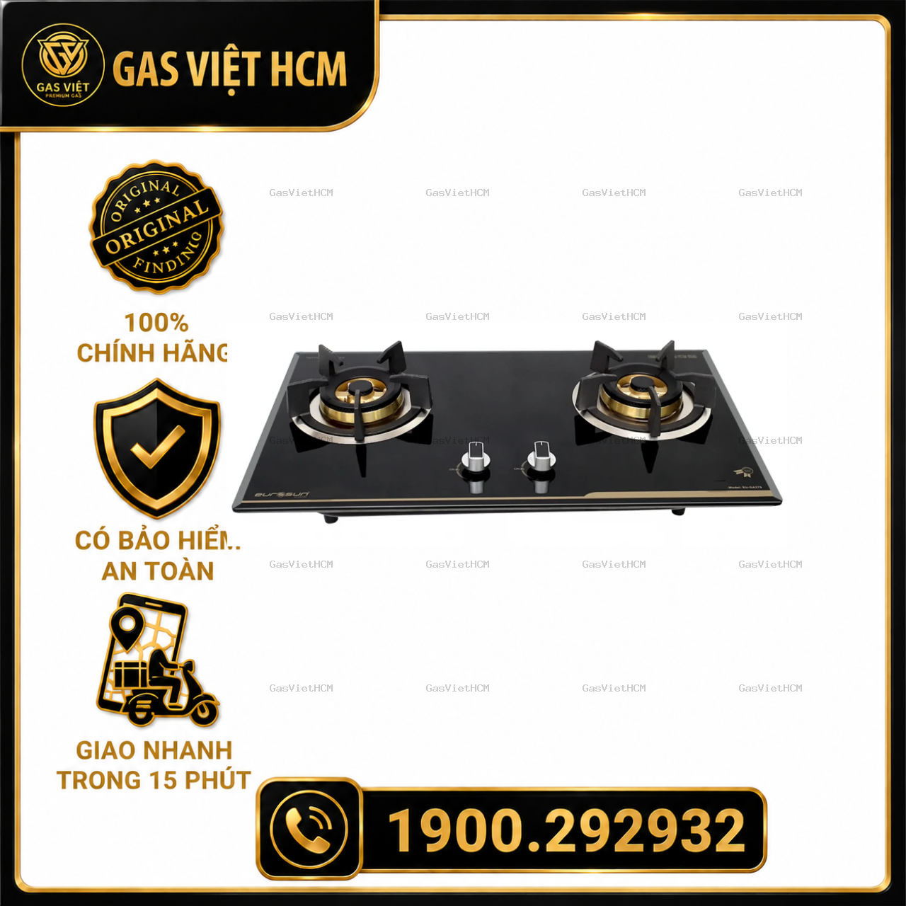 Bếp gas âm Eurosun EU-GA278 Chính hãng