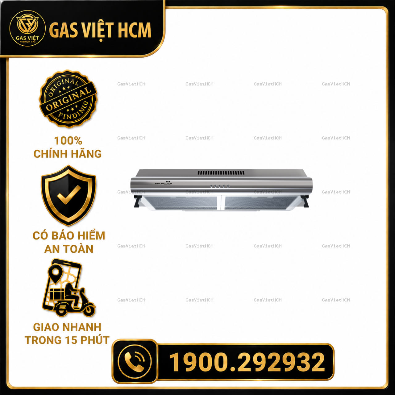 Máy Hút Mùi KeplerCook KL723 – Cổ Điển (Inox)
