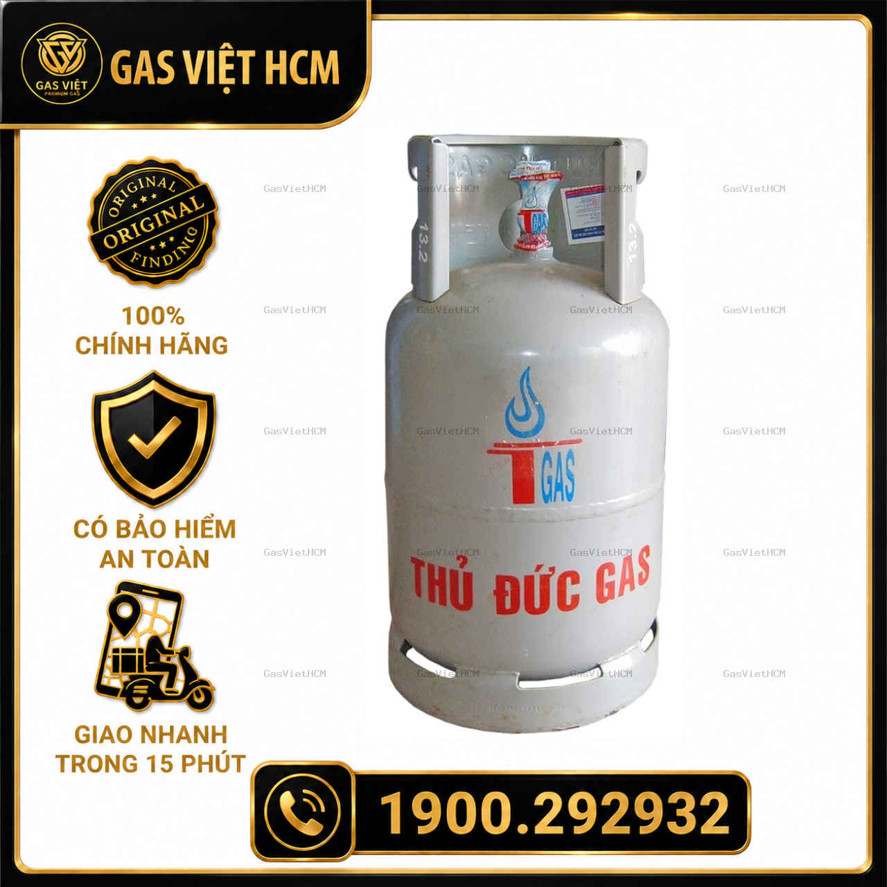 Giá Bình Gas Thủ Đức Xám 12kg