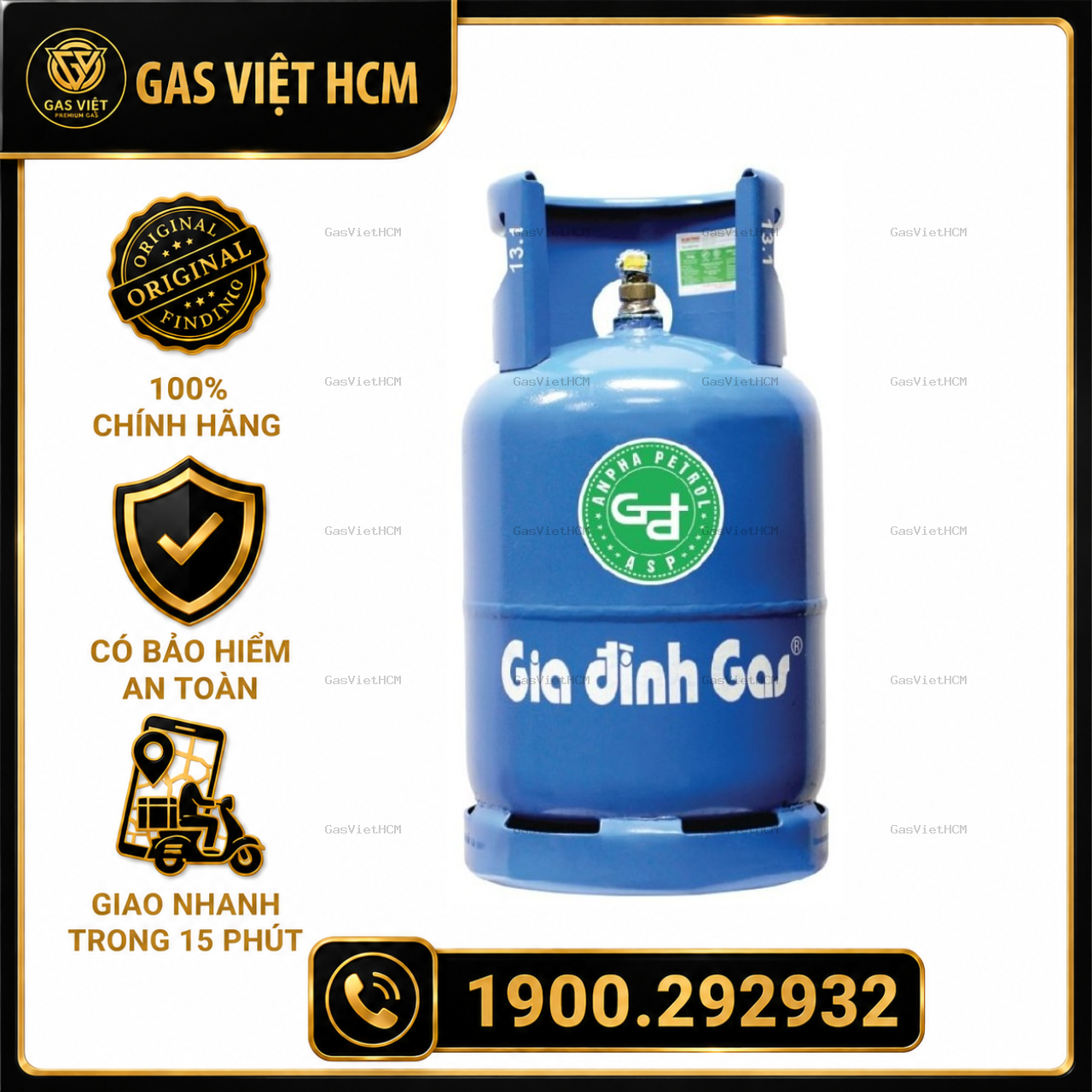 Giá Bình Gas Gia Đình Xanh Dương 12kg