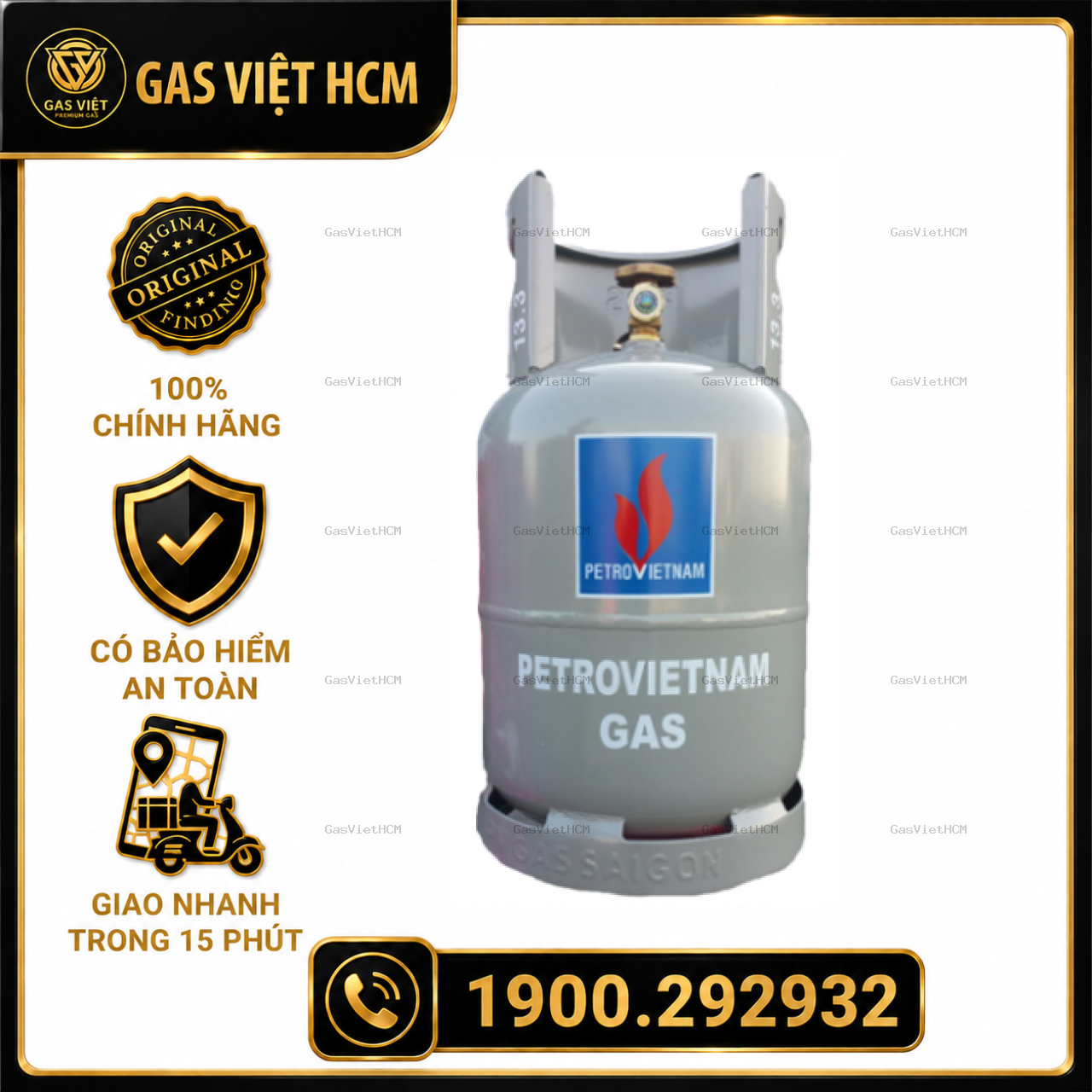 Giá Bình Gas Xám Petro Vietnam 12kg Mới Nhất